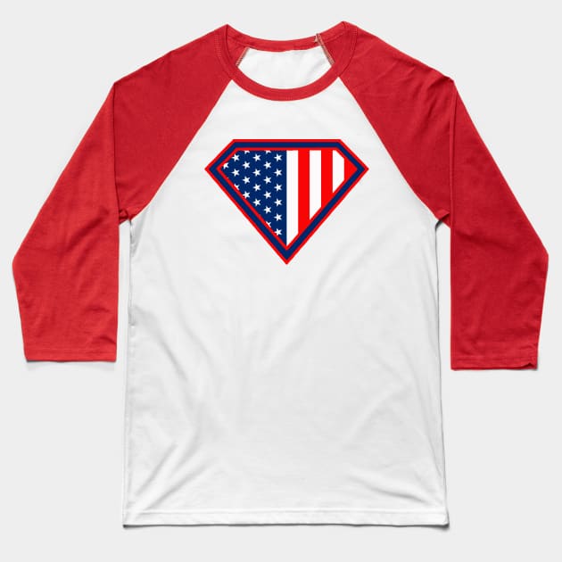 Super P Baseball T-Shirt by Liberty Steele